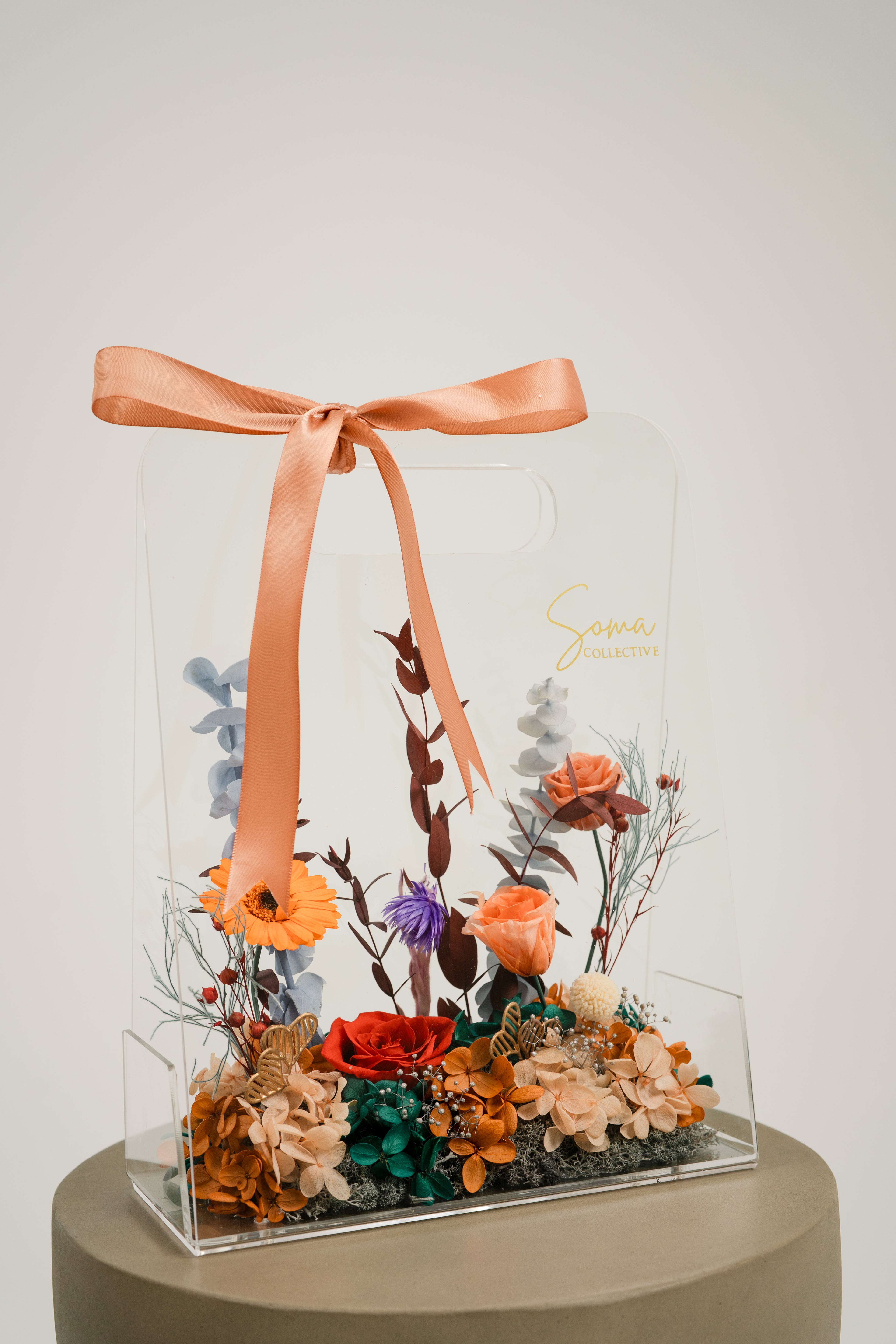 Acrylic Handheld Florals - Autumn
