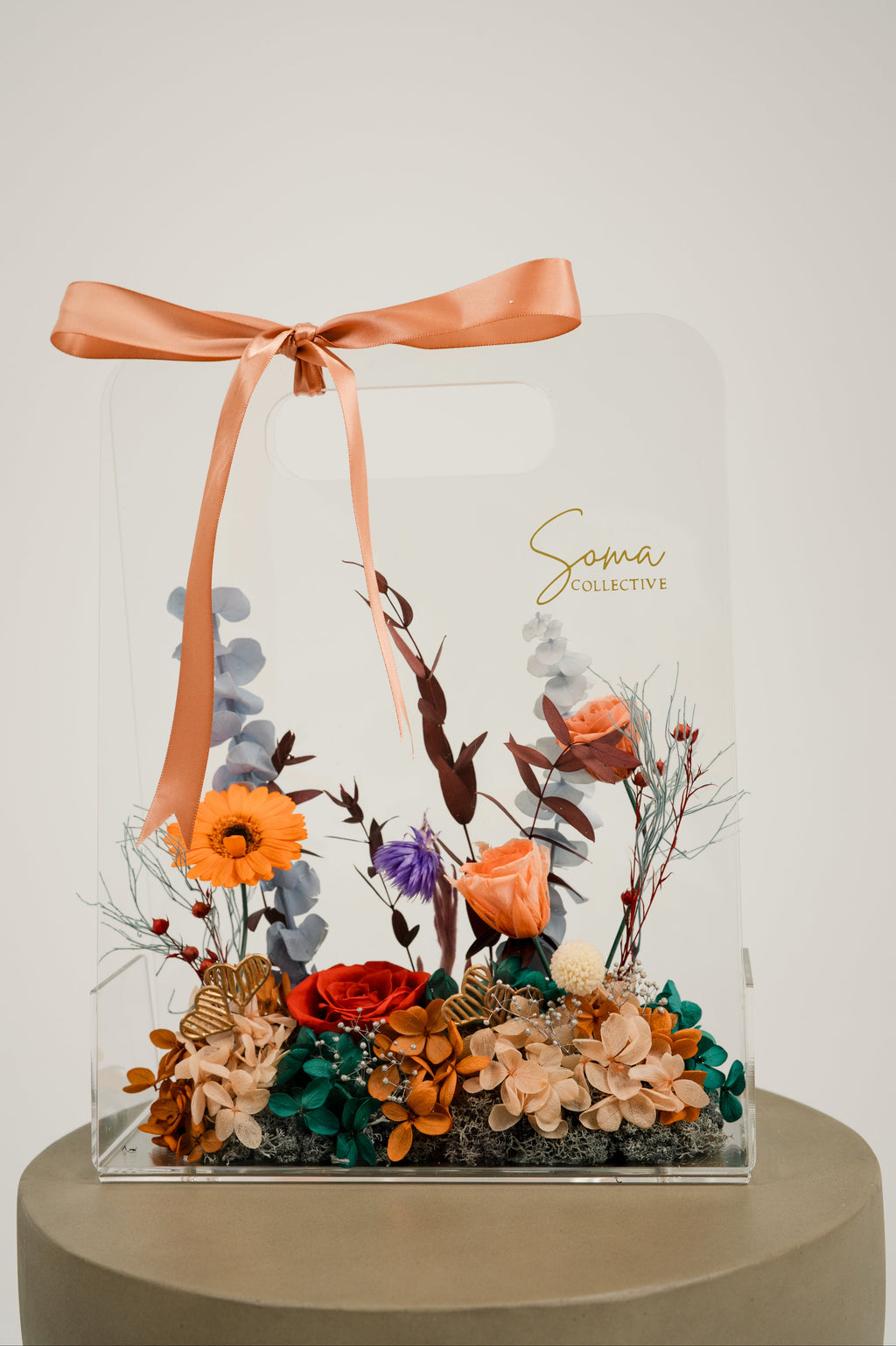 Acrylic Handheld Florals - Autumn