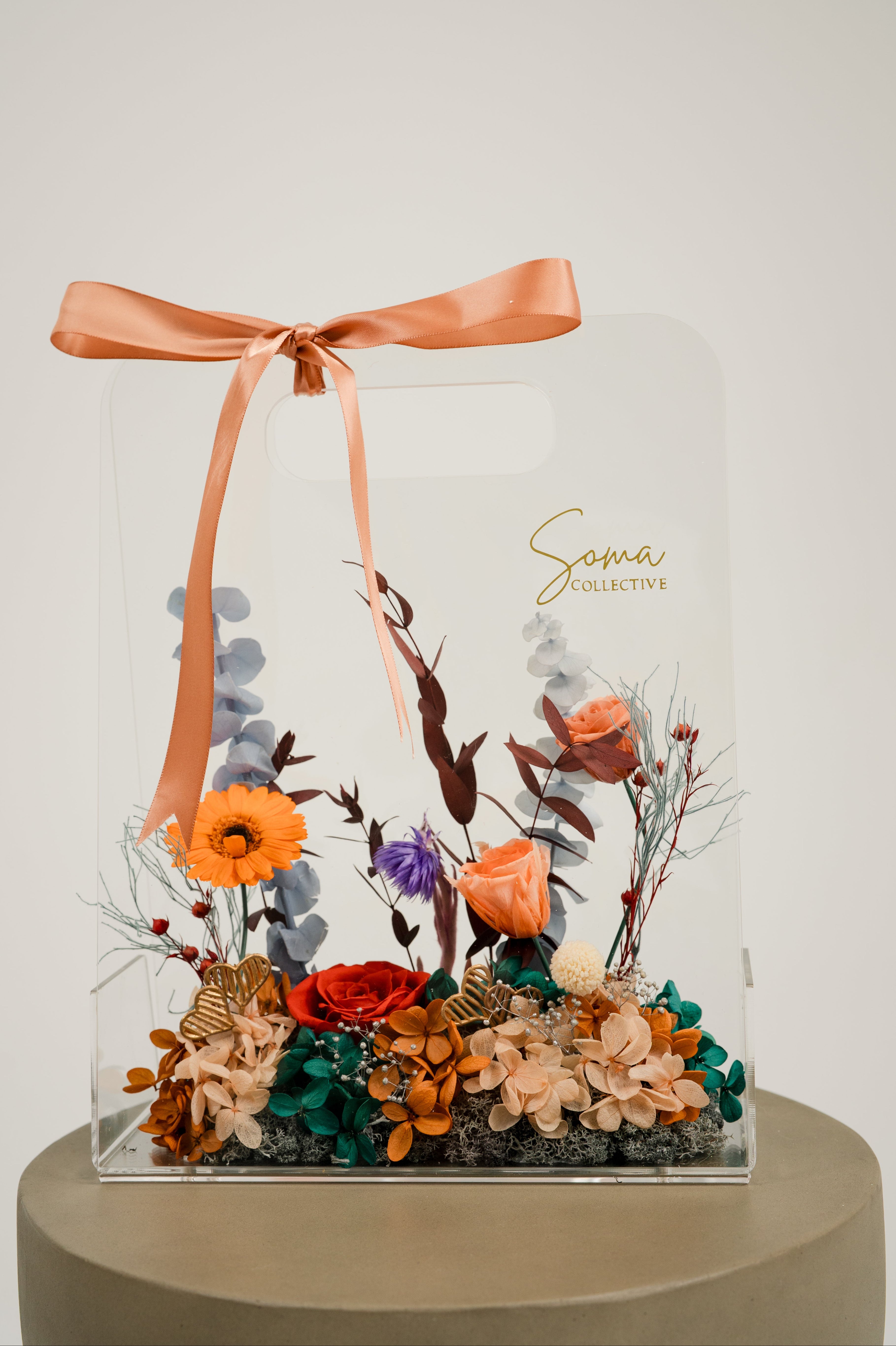Acrylic Handheld Florals - Autumn