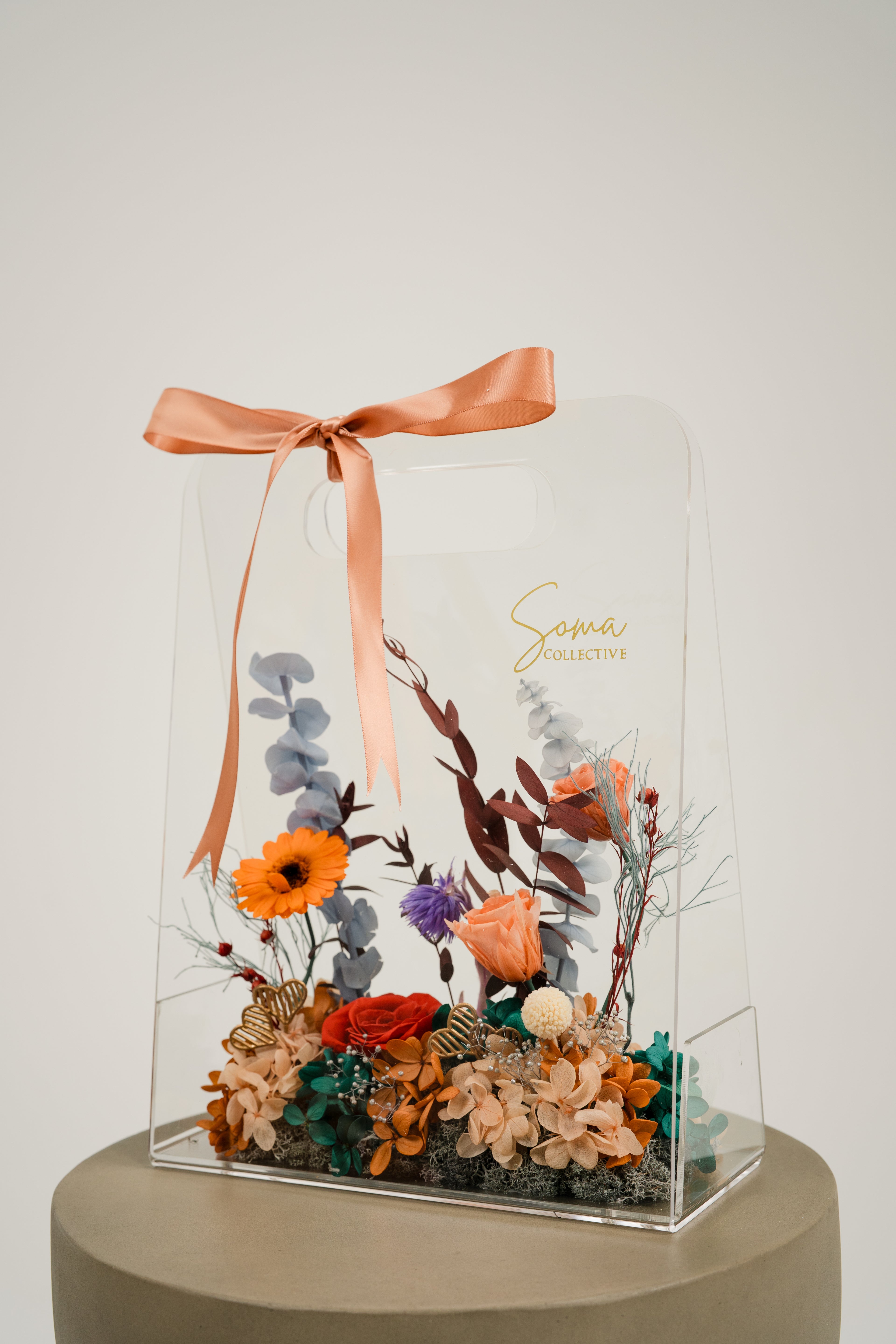 Acrylic Handheld Florals - Autumn